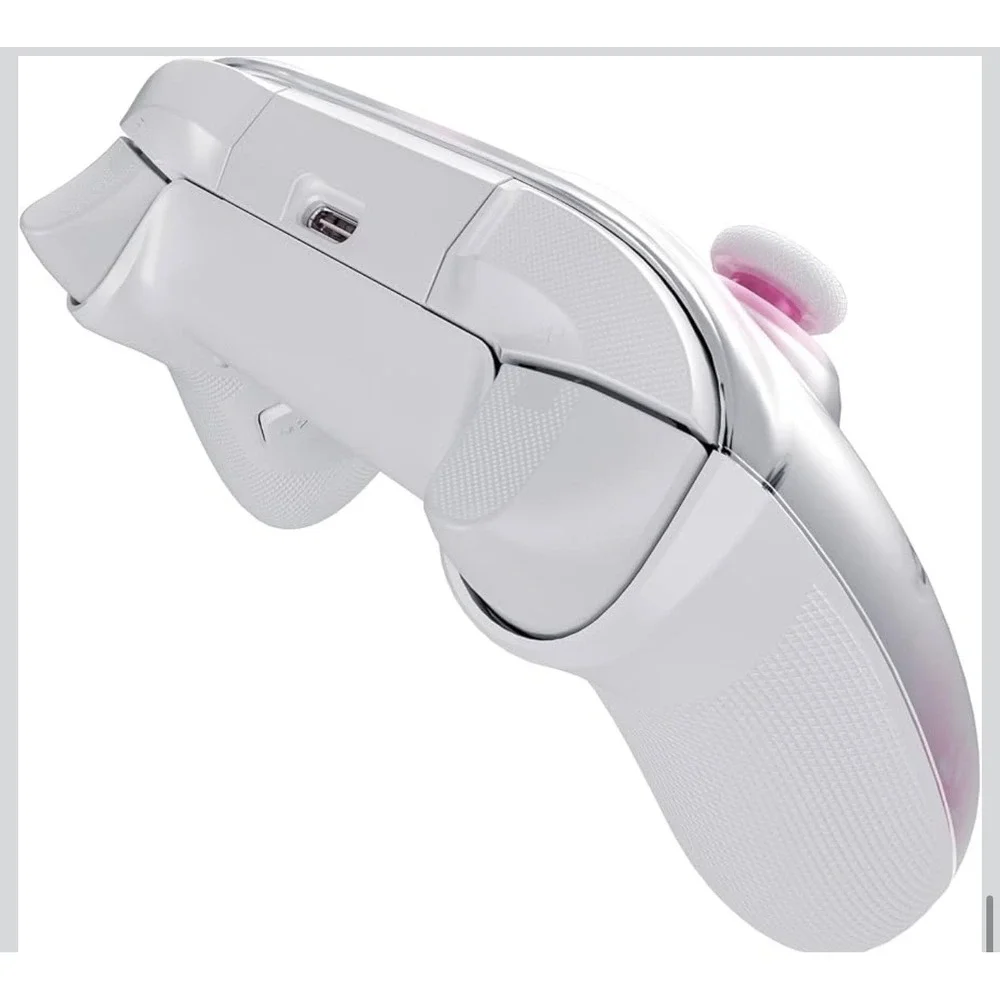 Qanba Phantom Wireless Game Controller Pink White Charging Dock HYL1-RP NWOB